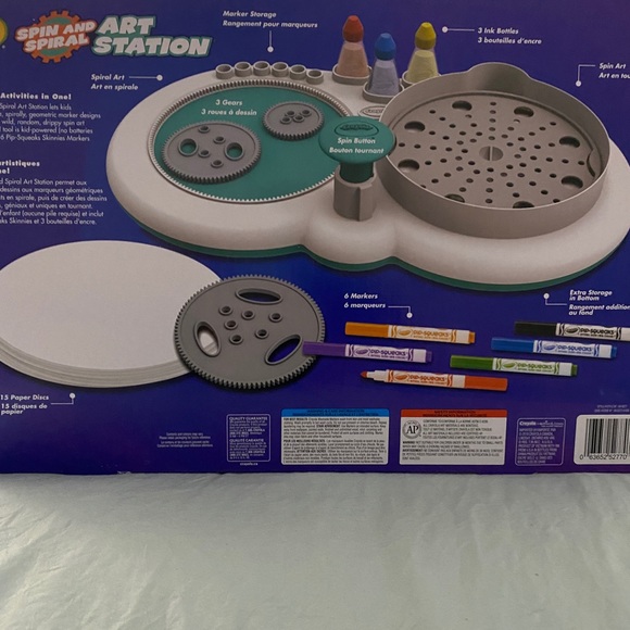 Crayola spin and spiral art station - Picture 2 of 2